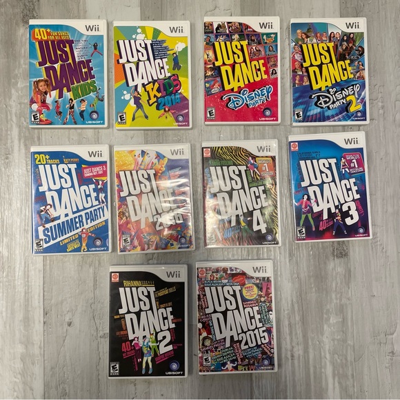 Video Games & Consoles 1 Just Dance Wii Game Bundle Lot Poshmark